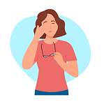 Dry eyes and dry mouth